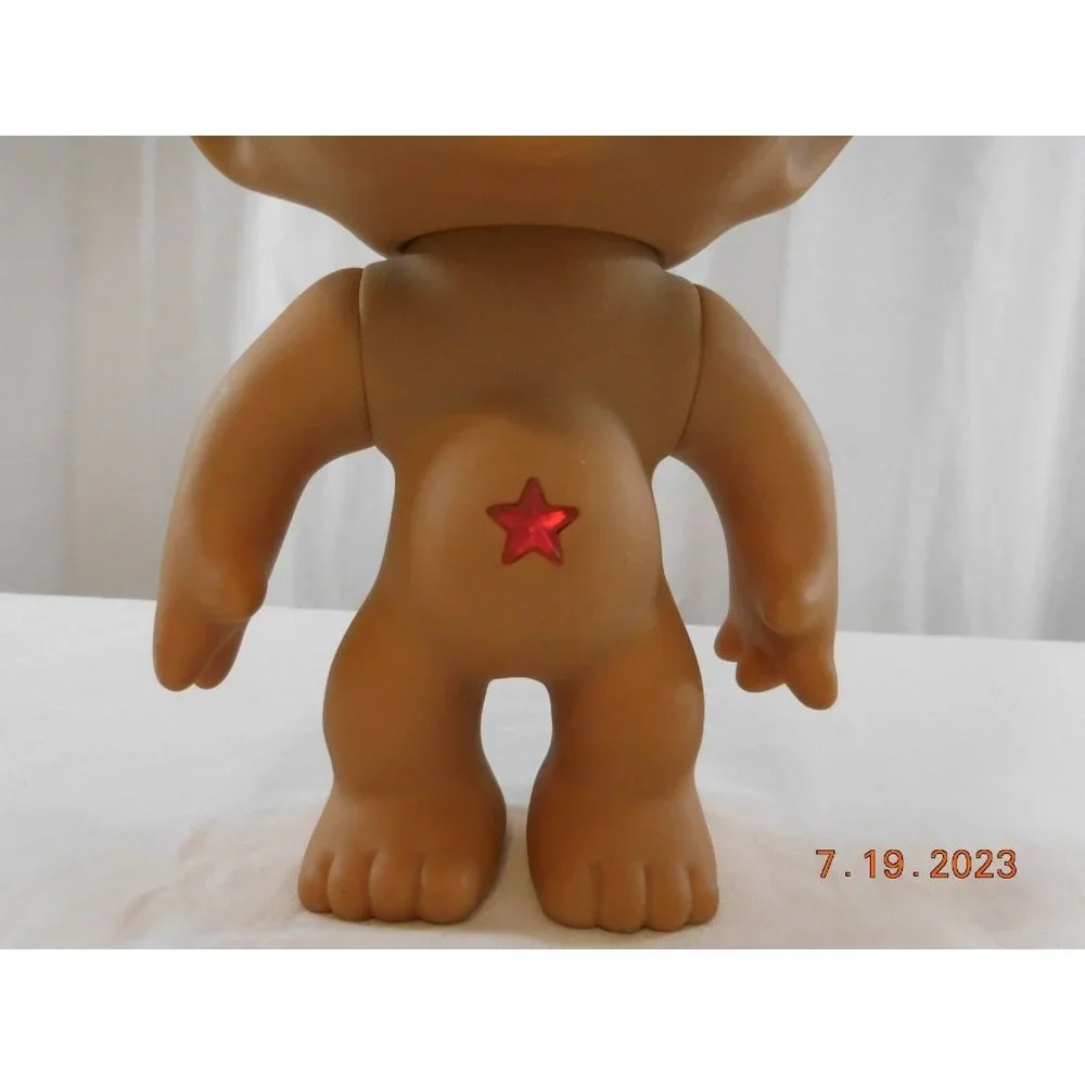 Ace Novelty Treasure Troll 8” Pink‎ Hair  Pink Star Jewel